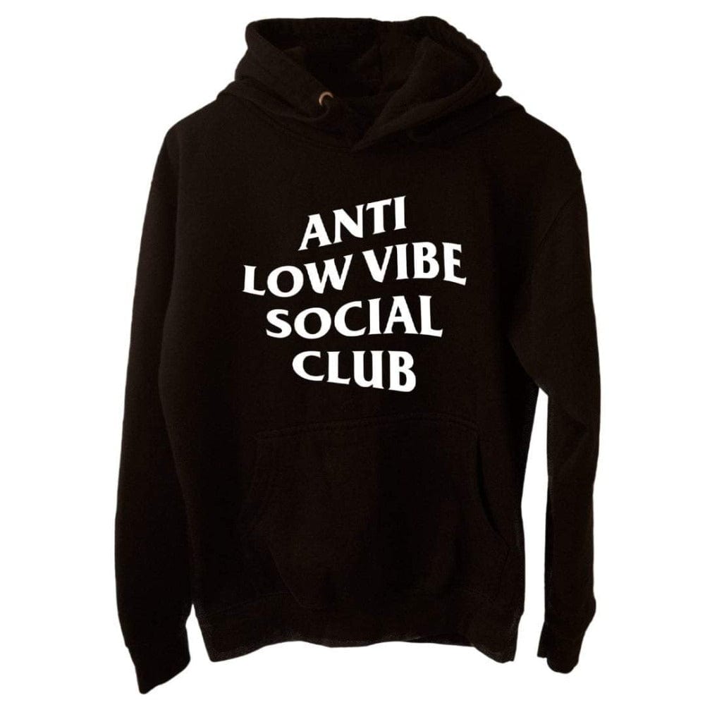 Anti Low Vibe Social Club Black Hoodie