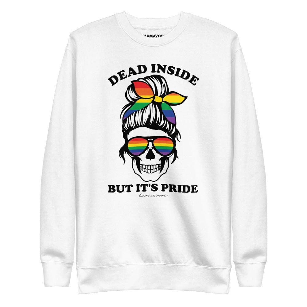 Karmavore Dead Inside But It's Pride Zen Sweatshirt