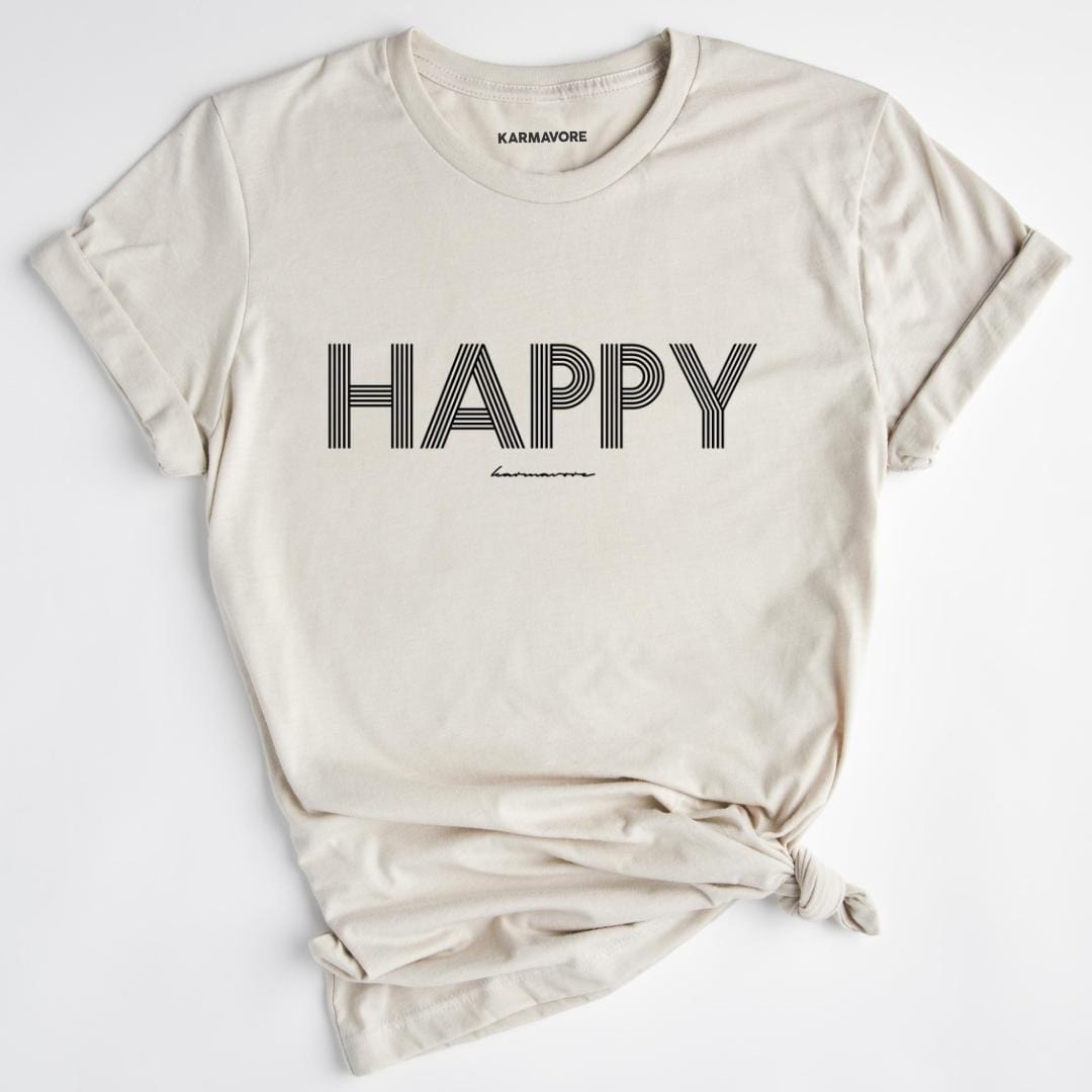 Karmavore Happy Premium Tee