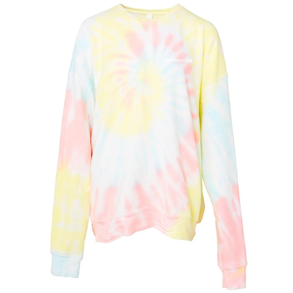 Karmavore Wanderlust Tie Dye Sweatshirt