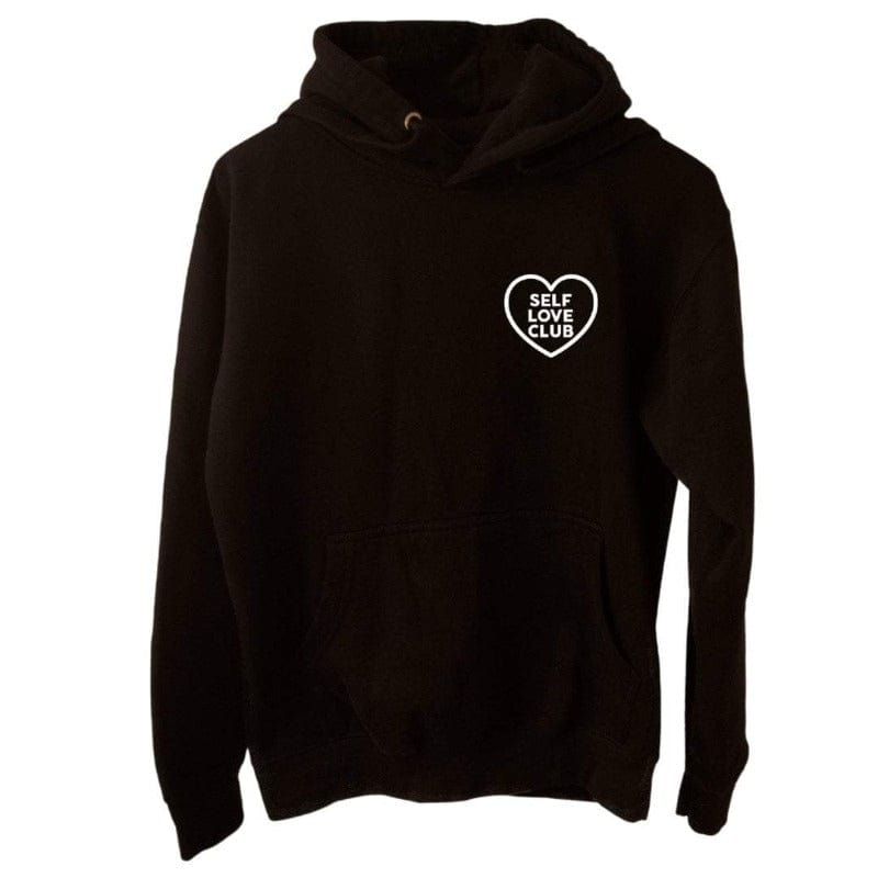 Self Love Club Black Hoodie