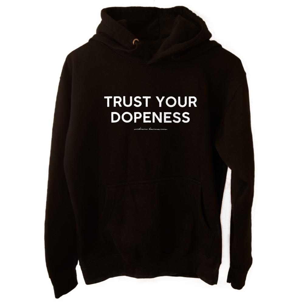 Karmavore Trust Your Dopeness Ultra Hoodie Black / S