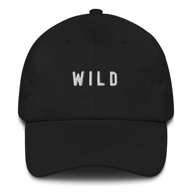 Wild Black Dad Hat