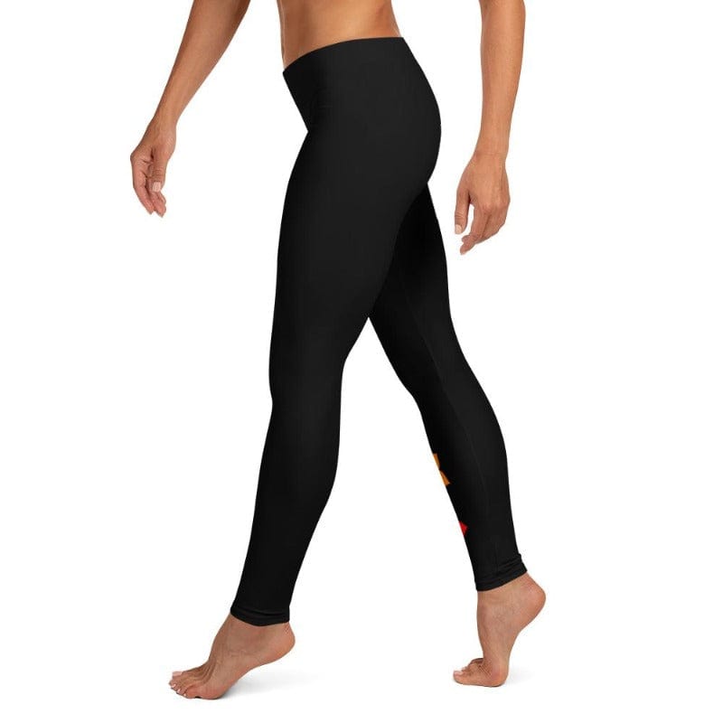 7 Chakras Black Leggings