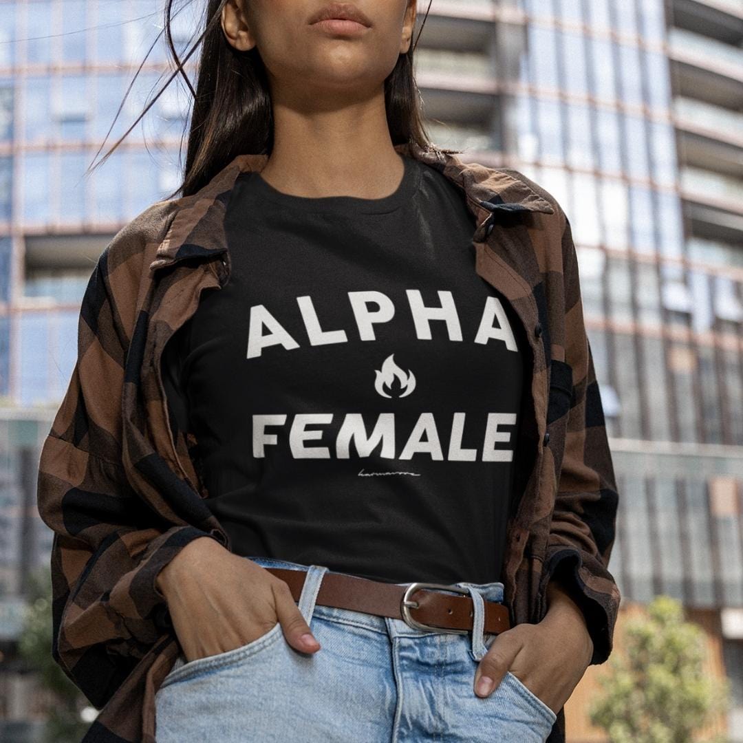 Alpha Female Black T-Shirt