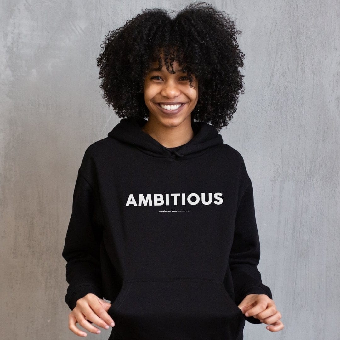 Ambitious Black Hoodie