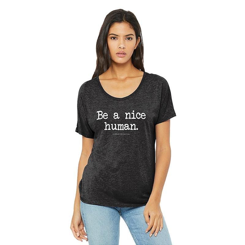 Karmavore Be A Nice Human Goddess Tee 1.0