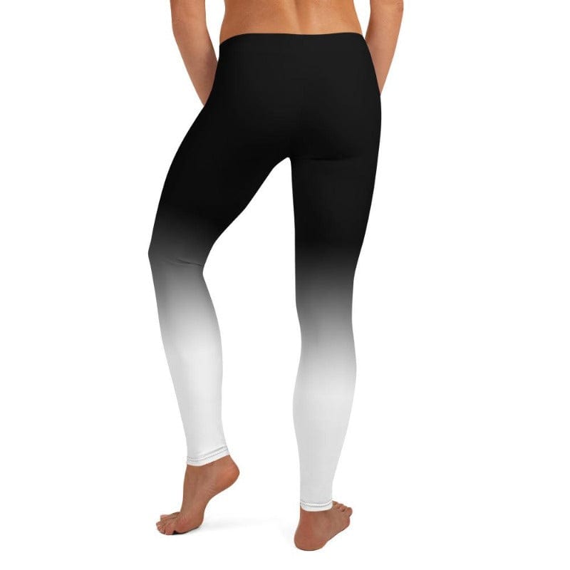 Black & White Ombre Leggings