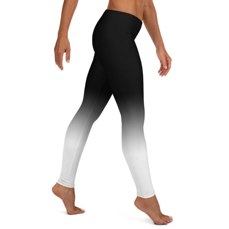 Black & White Ombre Leggings