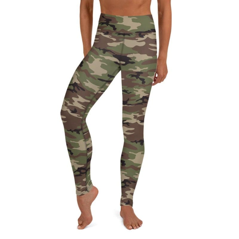 Camo High Waist Leggings