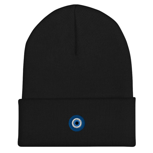 Evil Eye Black Beanie
