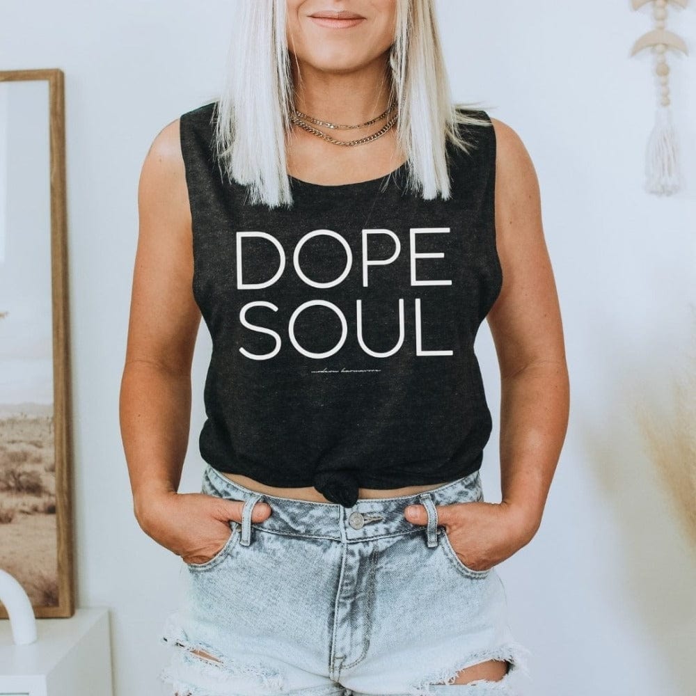 Dope Soul Black Tank Top