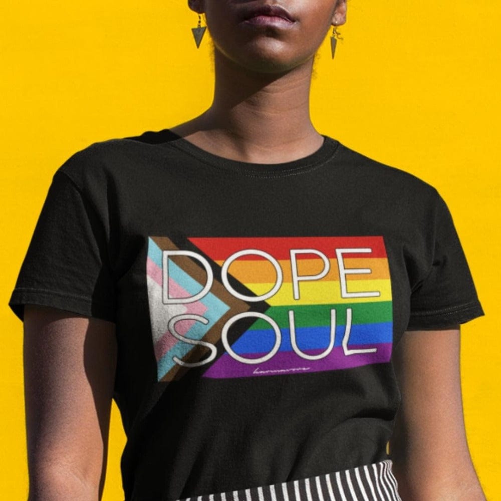 Karmavore Dope Soul Premium Tee (Progress Pride)