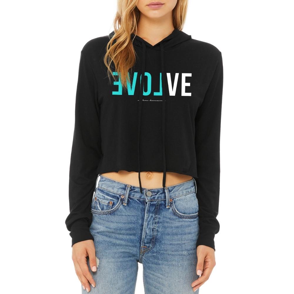Evolve Crop T-Shirt Hoodie