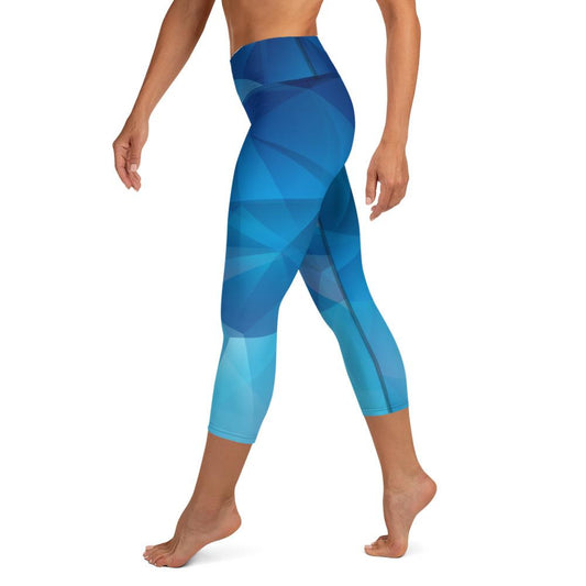 Karmavore Geo Ice High Waist Capris XS