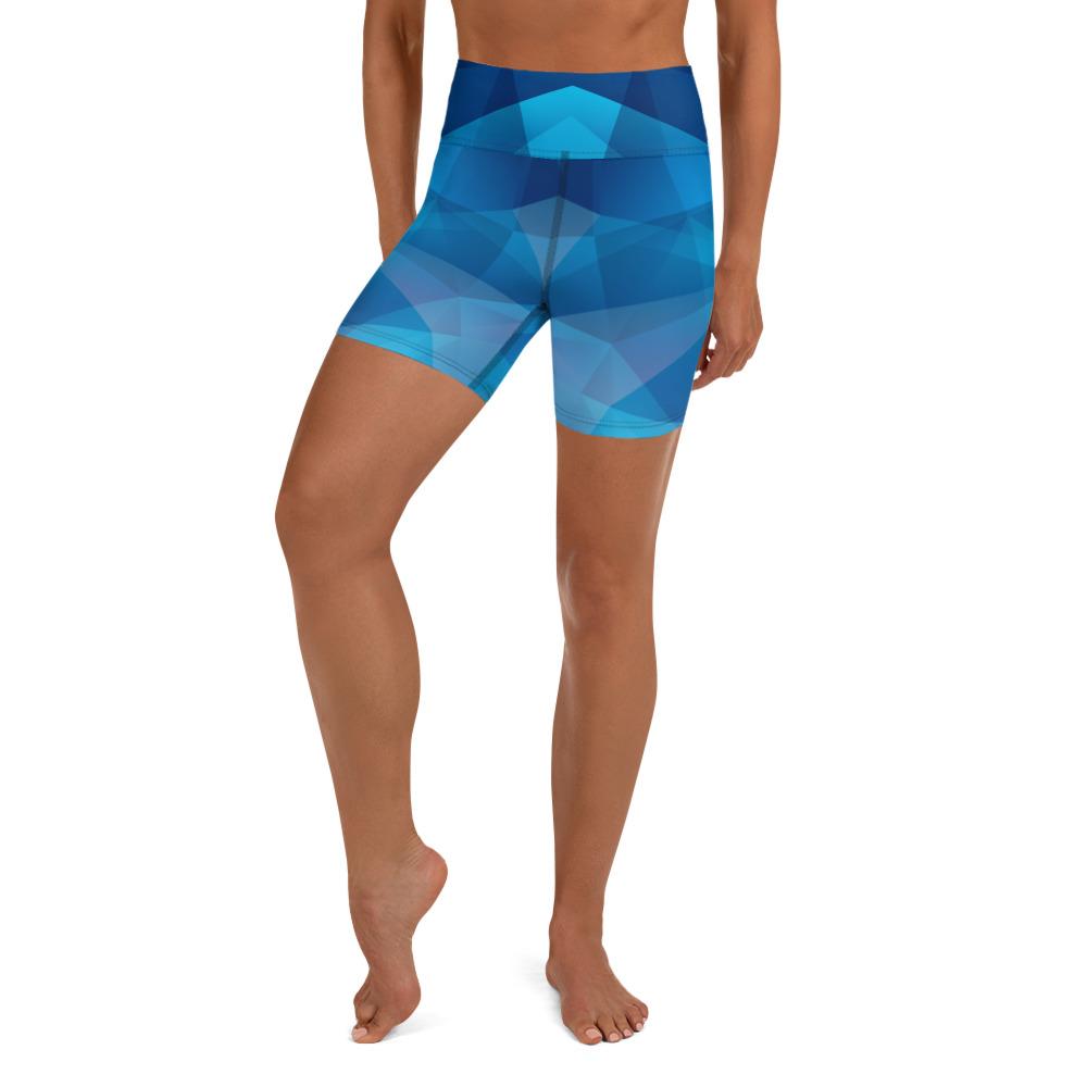 Karmavore Geo Ice High Waist Shorts