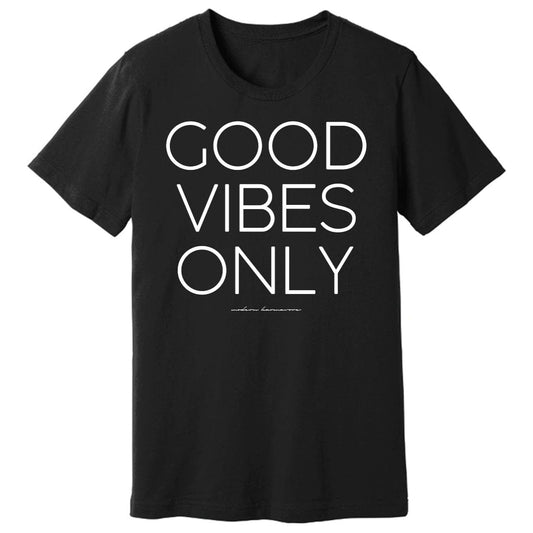 Karmavore Good Vibes Only Premium Tee Black / XS