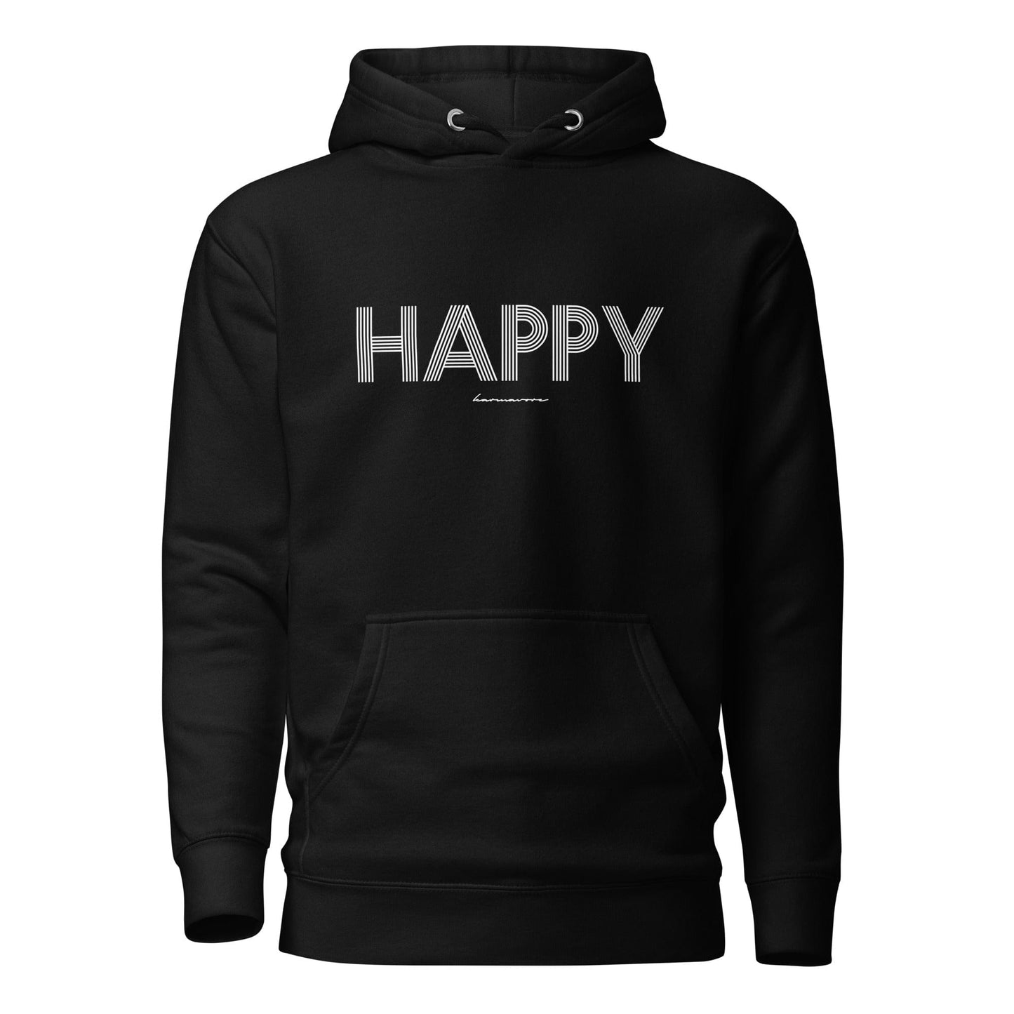 Happy Black Hoodie