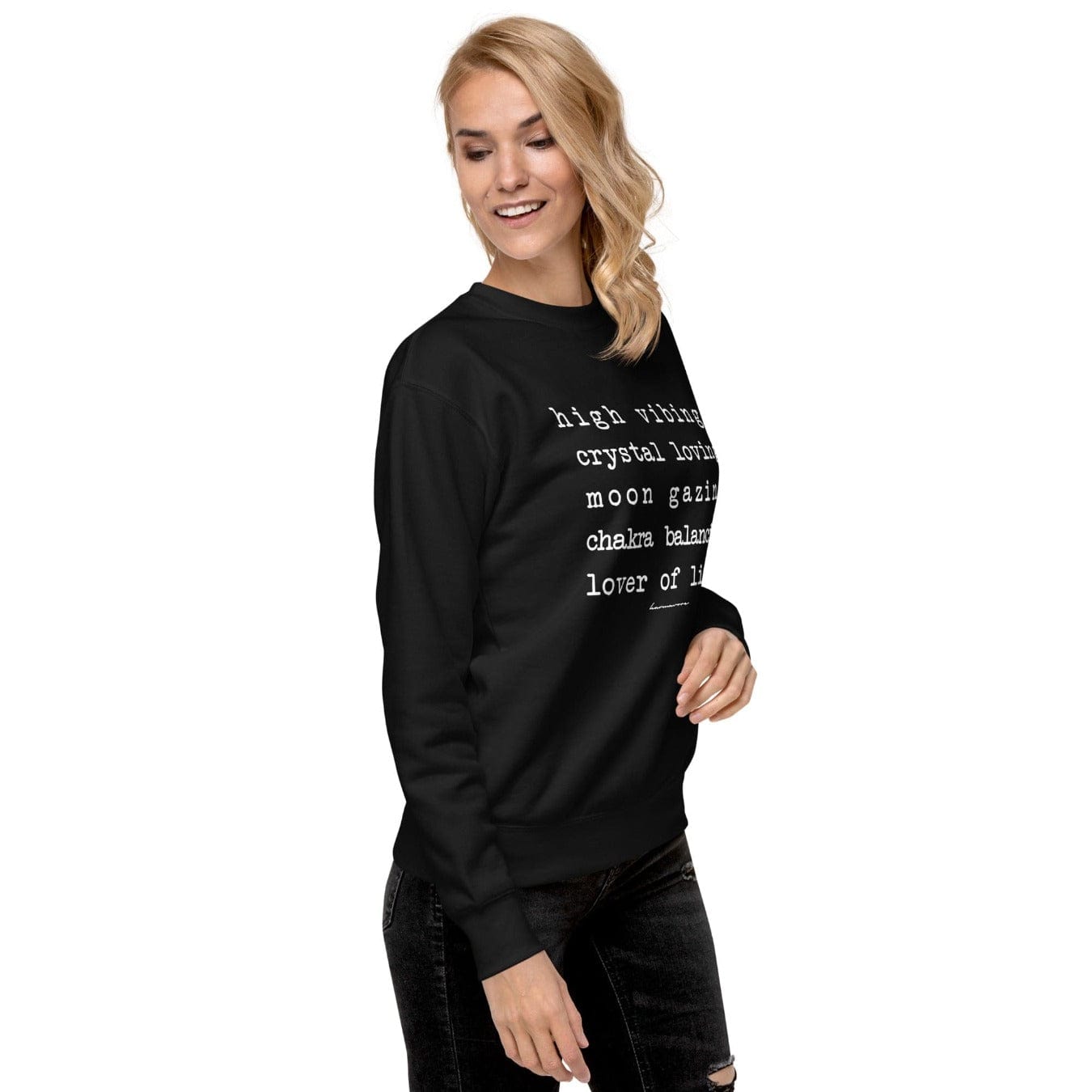 Karmavore High Vibing Lover Of Light Zen Sweatshirt