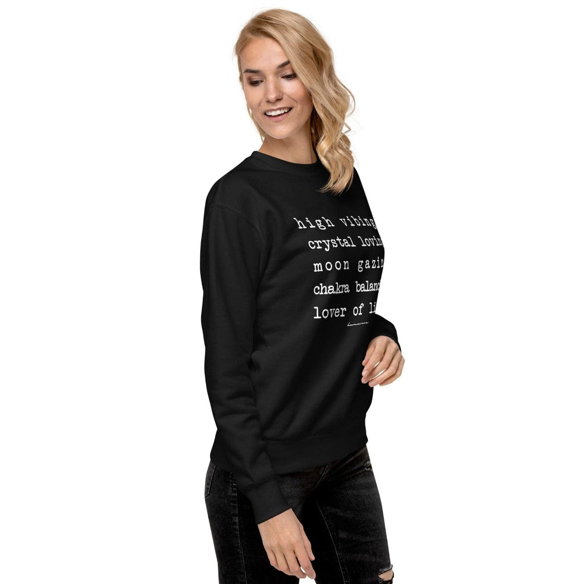 Karmavore High Vibing Lover Of Light Zen Sweatshirt