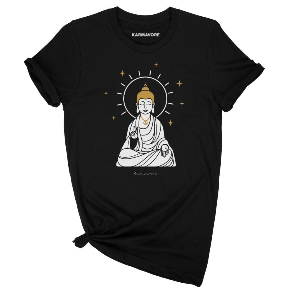 Karmavore Hippie Buddha Premium Tee