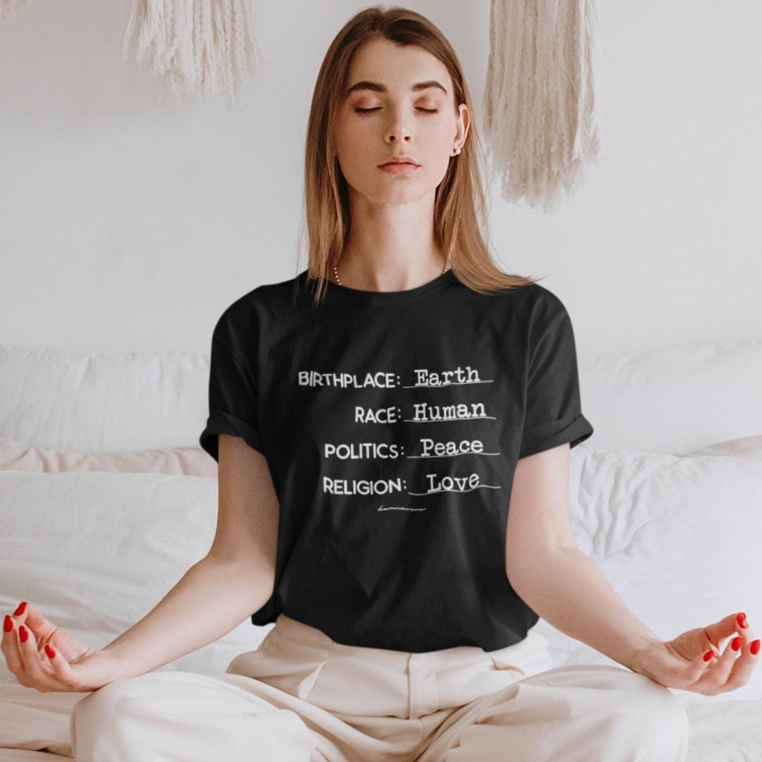 Human Kind Black T-Shirt