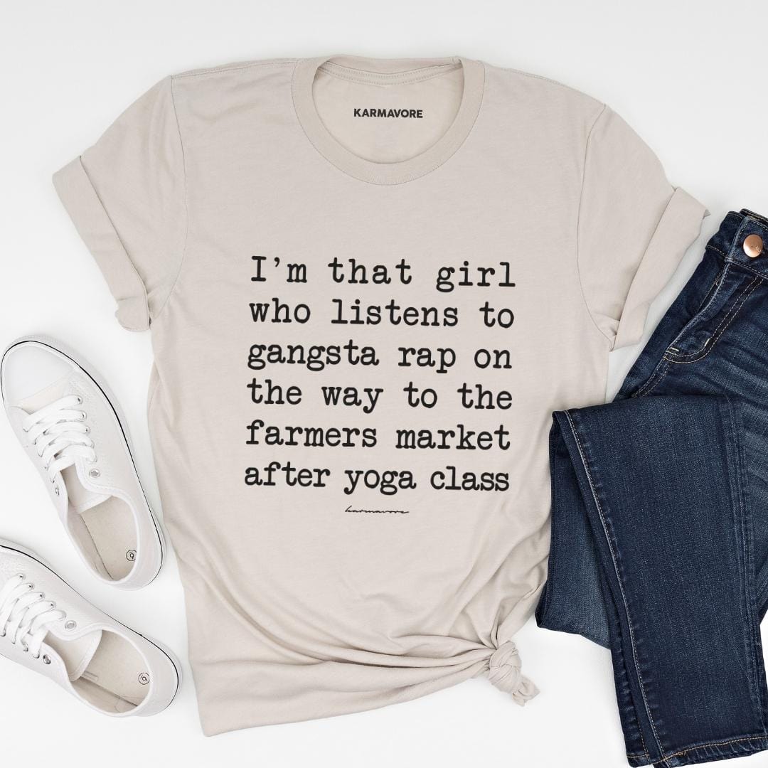 Karmavore I'm That Girl Premium Tee S