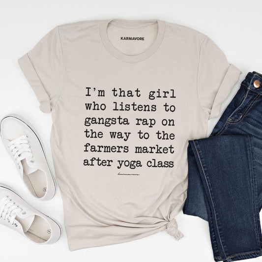 Karmavore I'm That Girl Premium Tee S