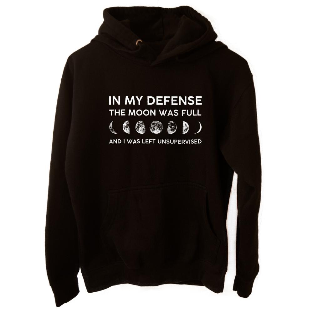 Karmavore In My Defense Ultra Hoodie Black / S