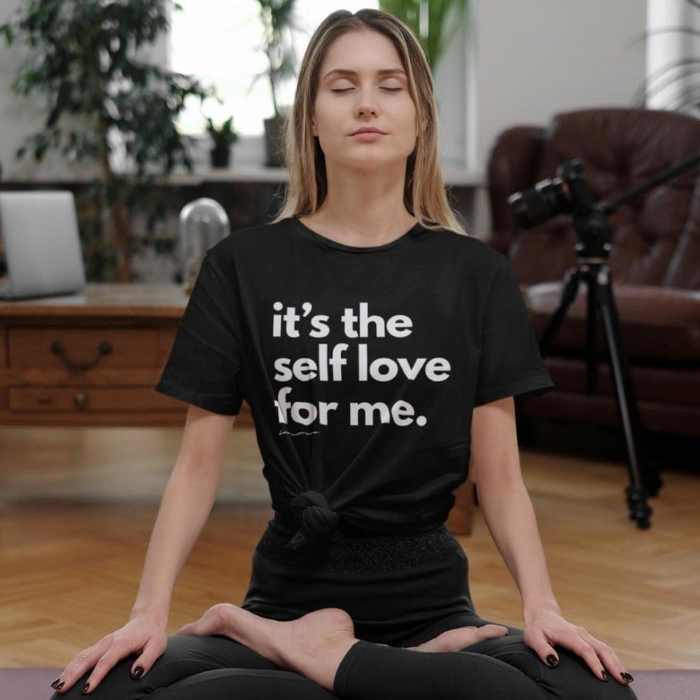 Karmavore It&#39;s The Self Love For Me Premium Tee Black / S