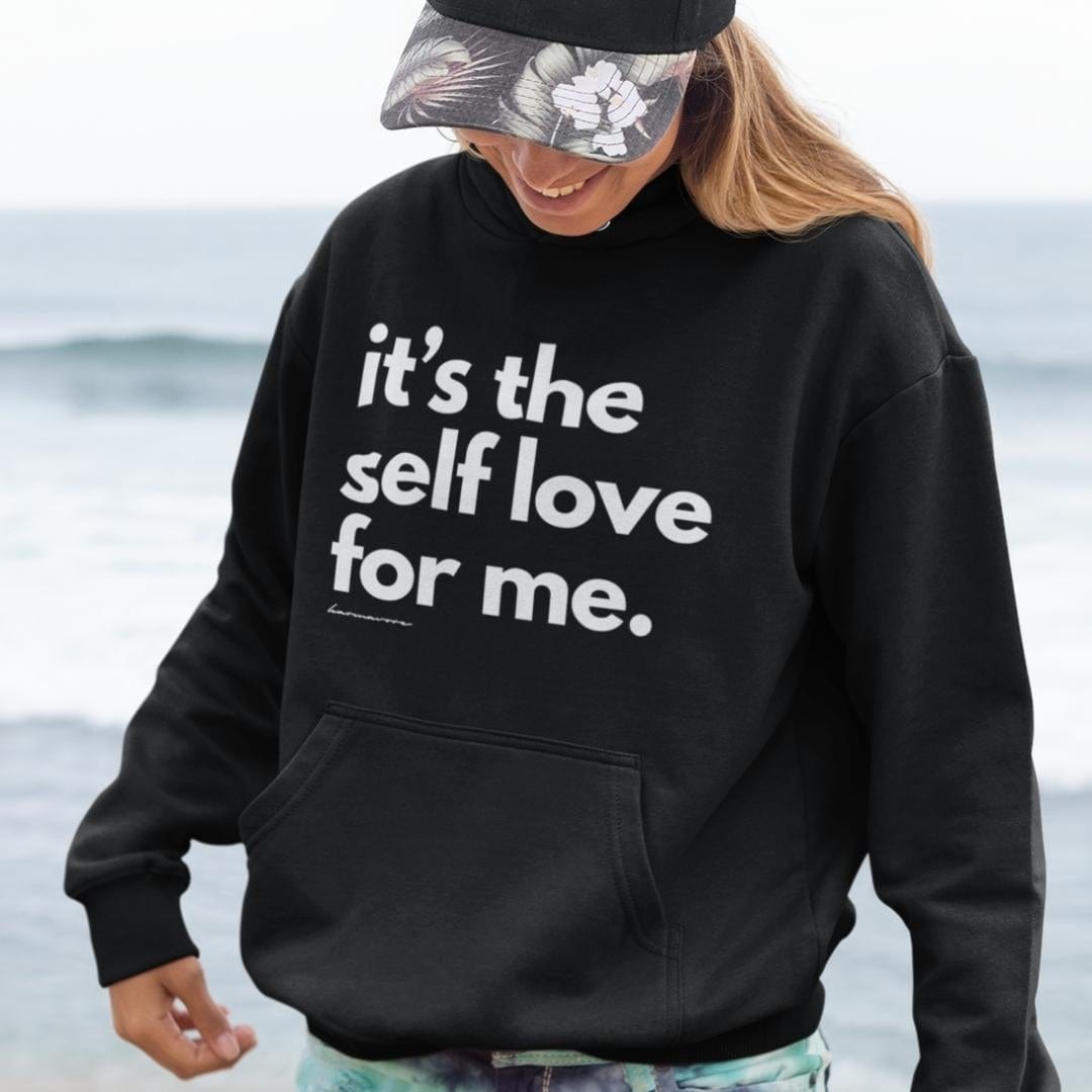 Karmavore It's The Self Love For Me Ultra Hoodie Black / S