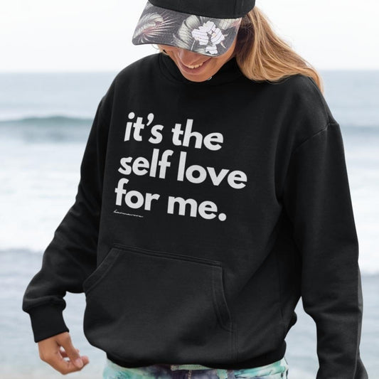 Karmavore It's The Self Love For Me Ultra Hoodie Black / S