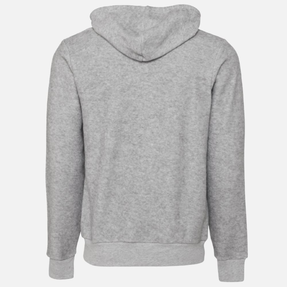 Karmavore Grey Icon Zip Hoodie