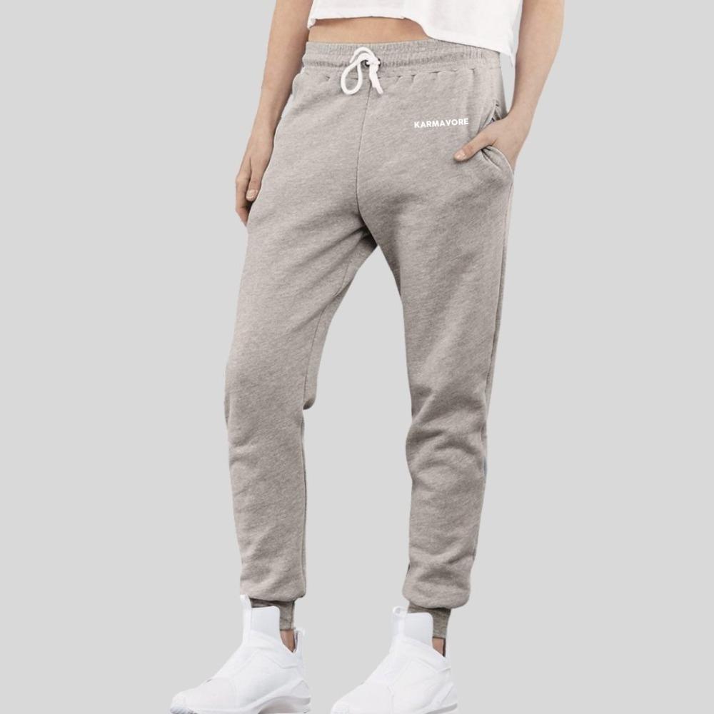 Karmavore Grey Wanderlust Sweatpant