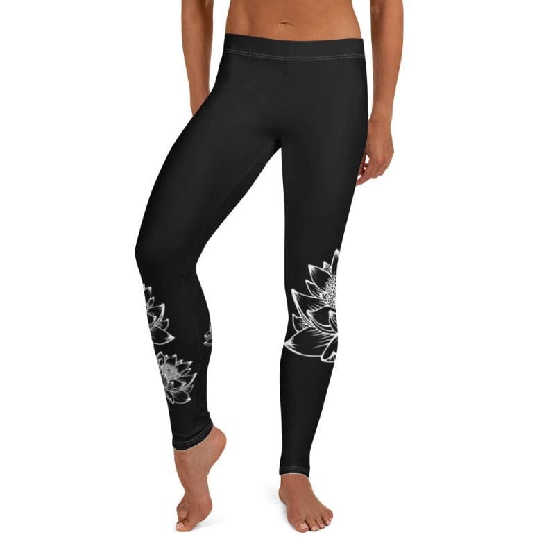 Lotus Black Leggings