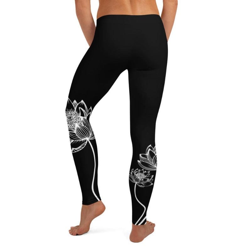 Lotus Black Leggings