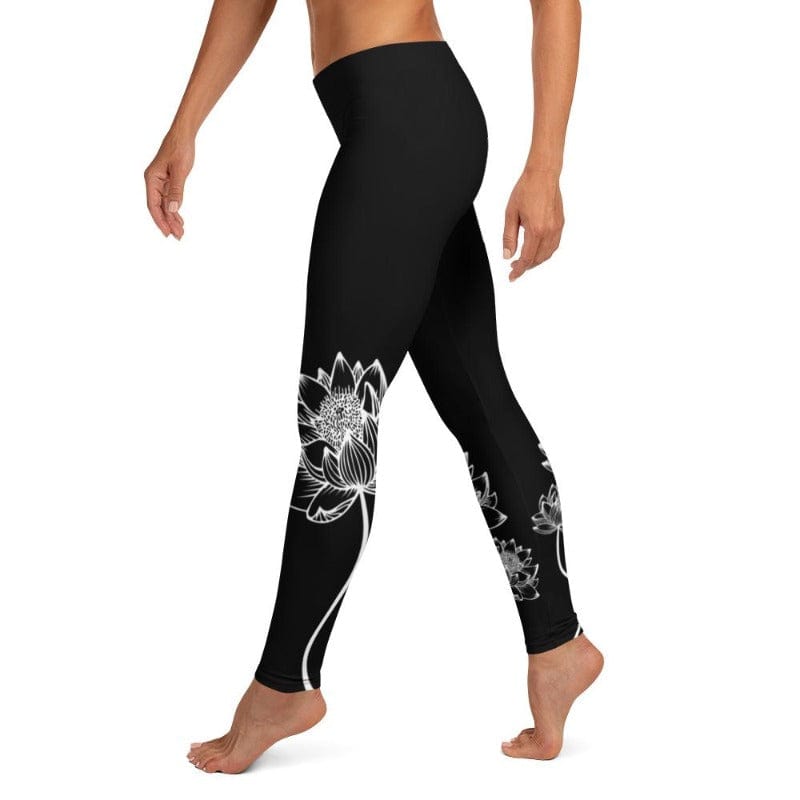 Lotus Black Leggings