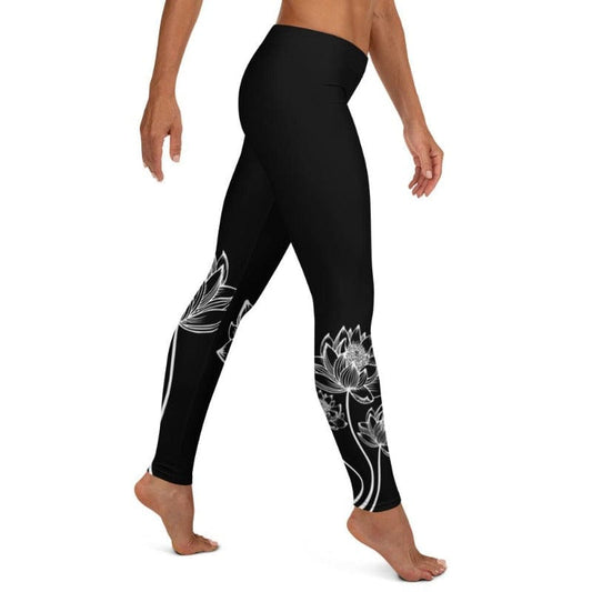Lotus Black Leggings