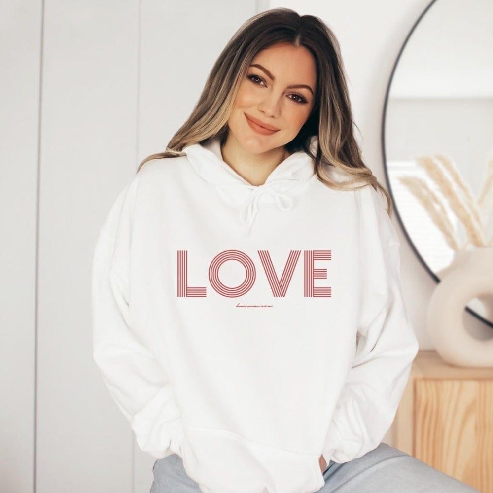 Karmavore Love Ultra Hoodie White / S