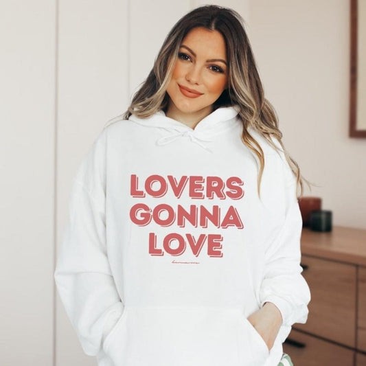 Karmavore Lovers Gonna Love Ultra Hoodie White / S