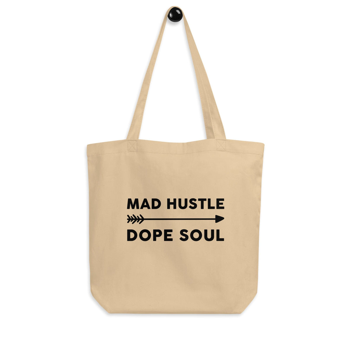 Karmavore Mad Hustle Dope Soul Eco Tote Bag Natural
