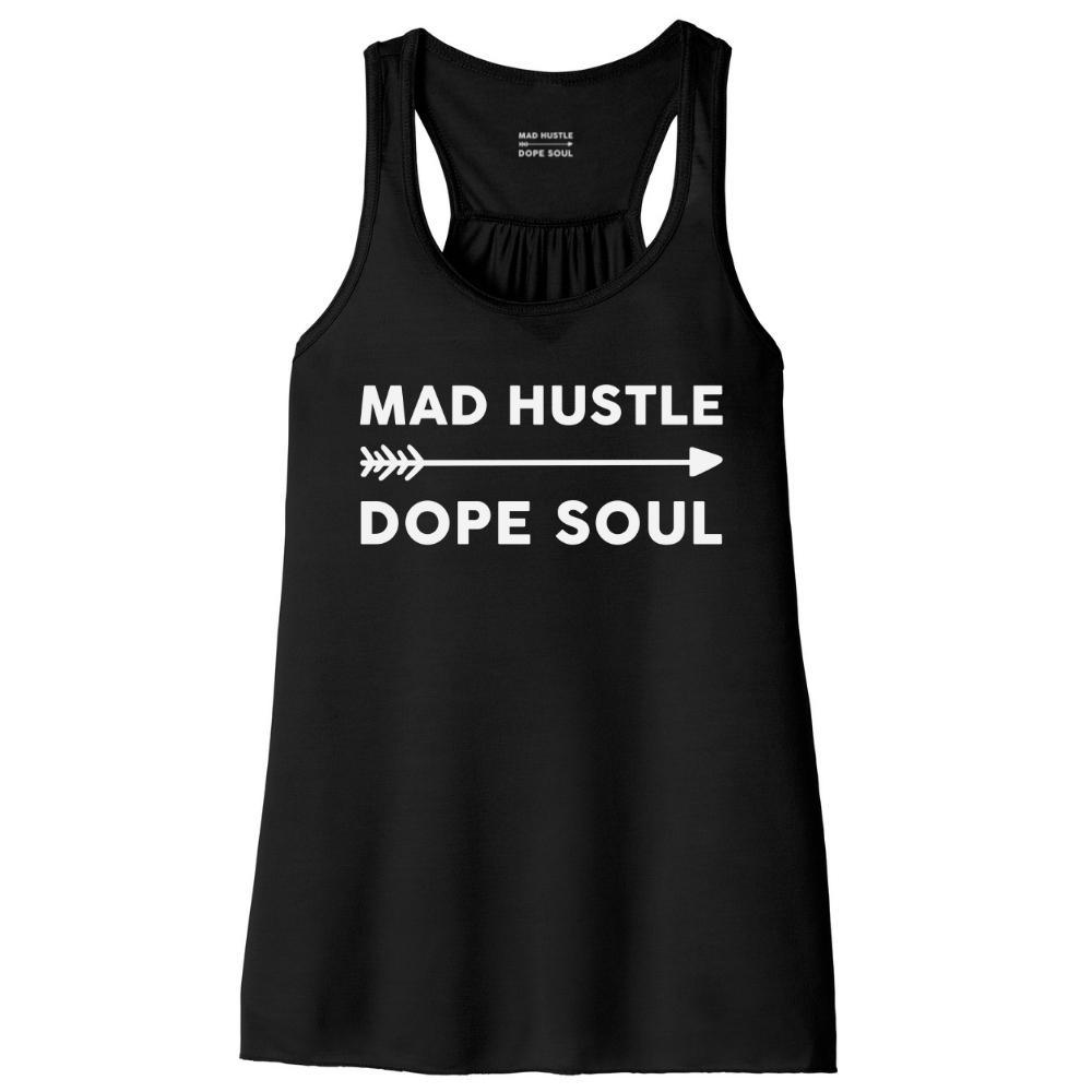 Mad Hustle Dope Soul Black Women's Tank Top