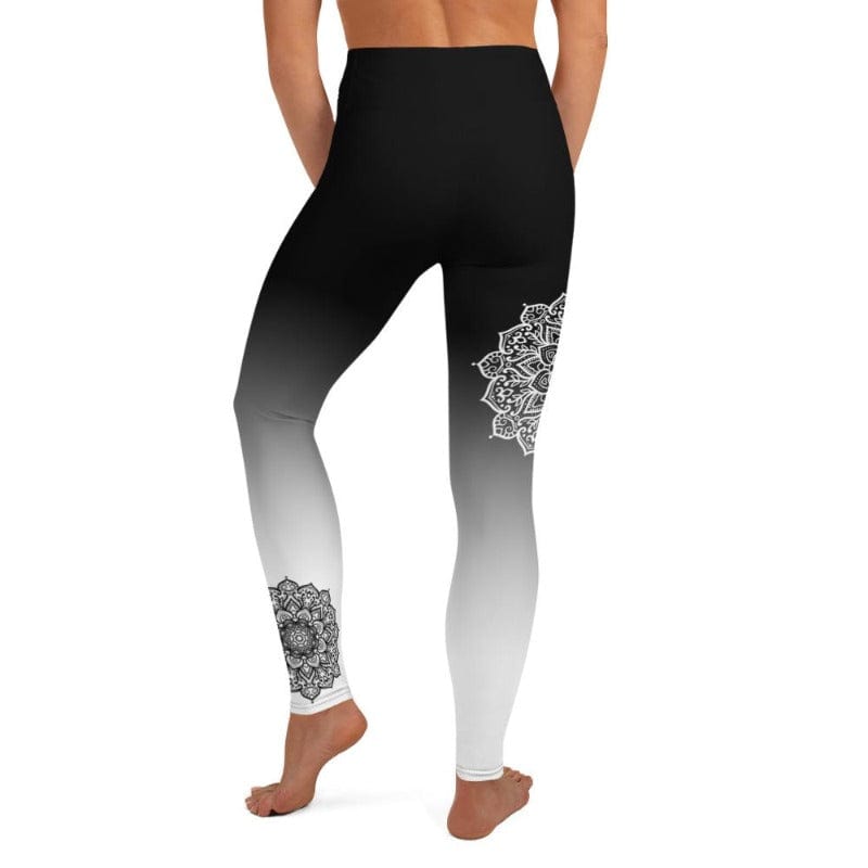 Mandala Ombre High Waist Leggings