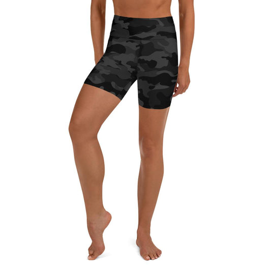 Karmavore Midnight Camo High Waist Shorts XS
