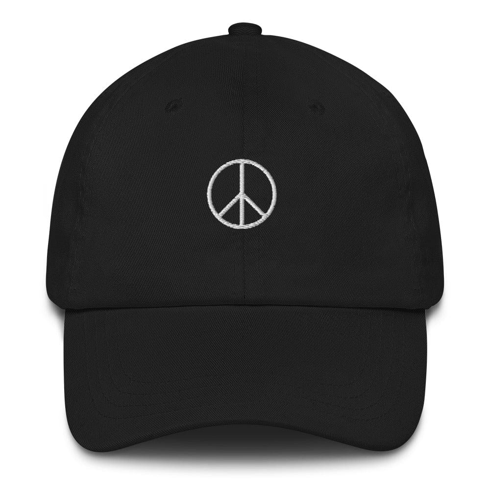 Karmavore Peace Dad Hat Black
