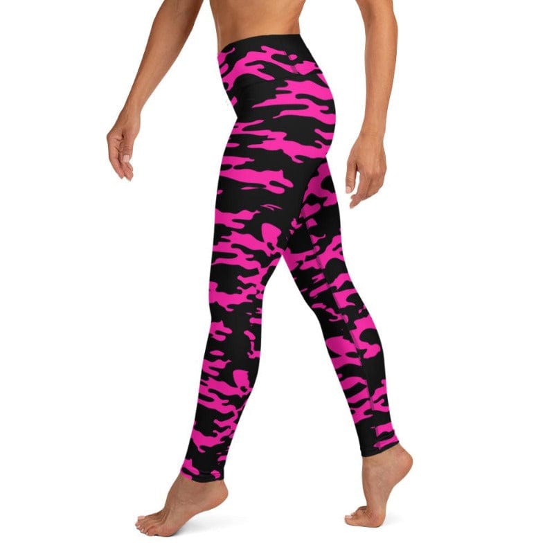 Pink Camo High Waist Leggings