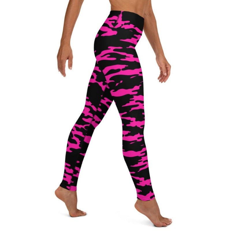 Pink Camo High Waist Leggings
