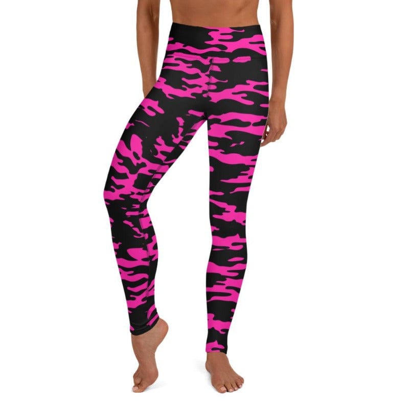 Pink Camo High Waist Leggings