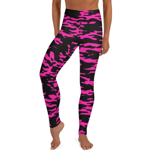 Pink Camo High Waist Leggings