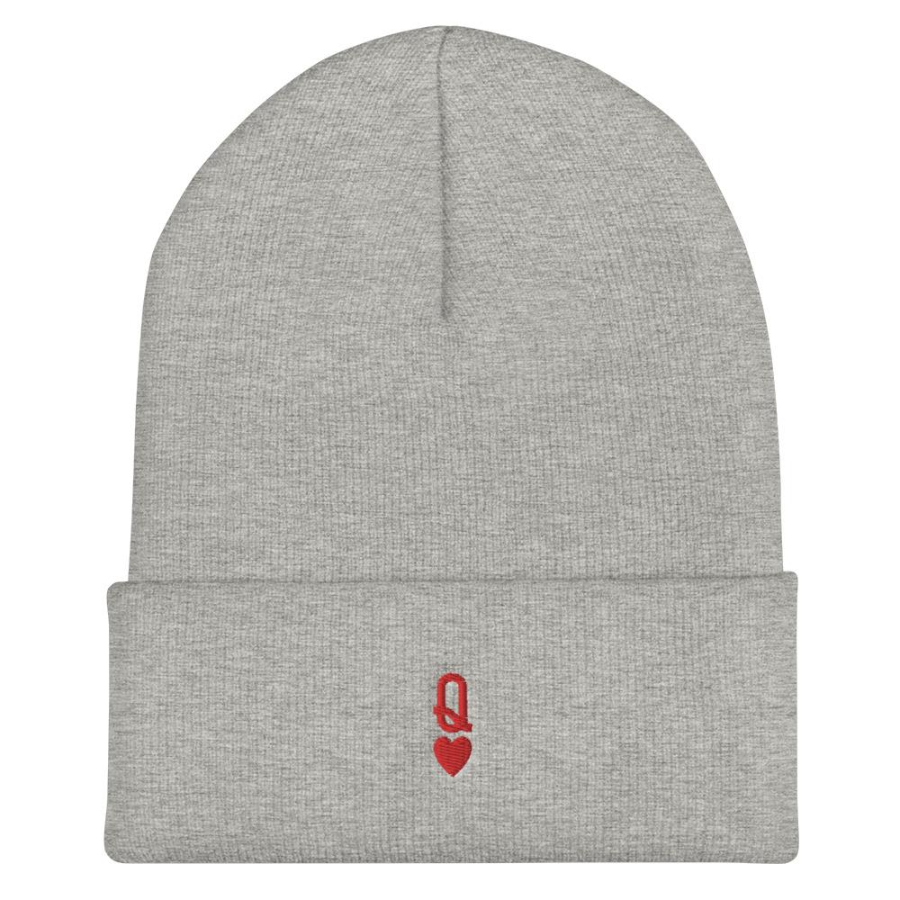 Queen Grey Beanie